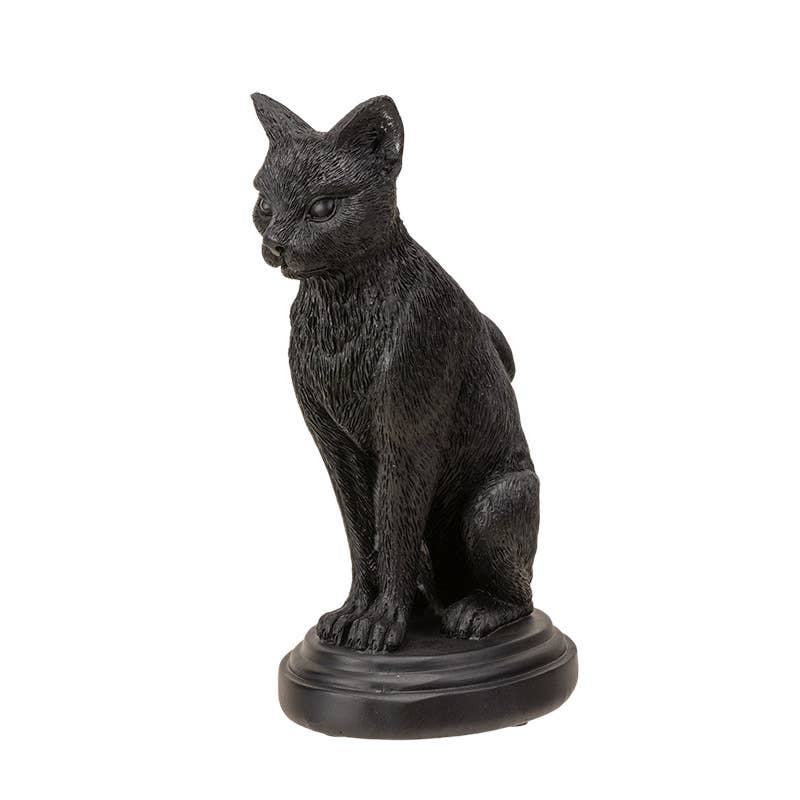 Faust's Familiar Haunted Mansion Cat Candle Holder
