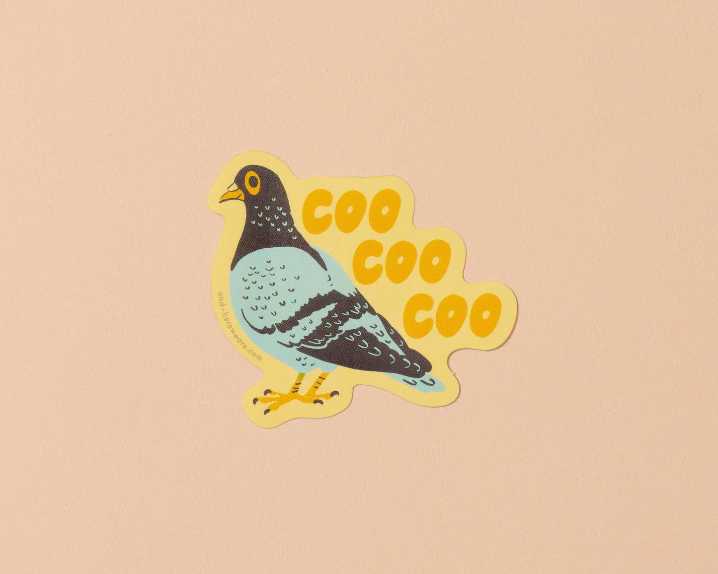 Coo Pigeon Sticker