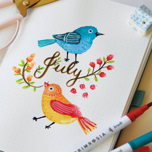 'Flora' Dual Tip Markers