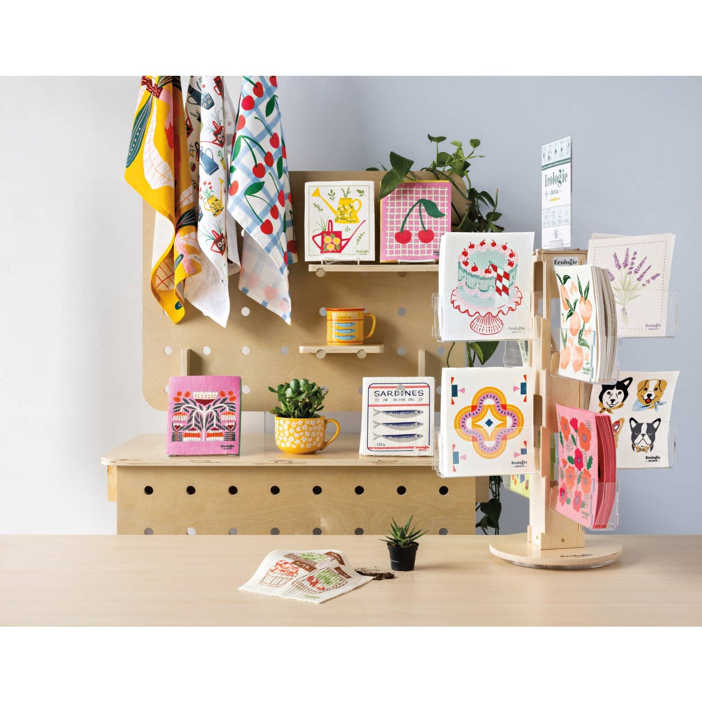 Uptown Dogs Swedish Dishcloth