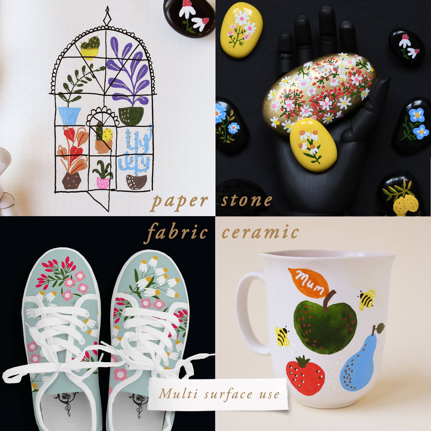 'Essential' Extra Fine Tip Paint Pens