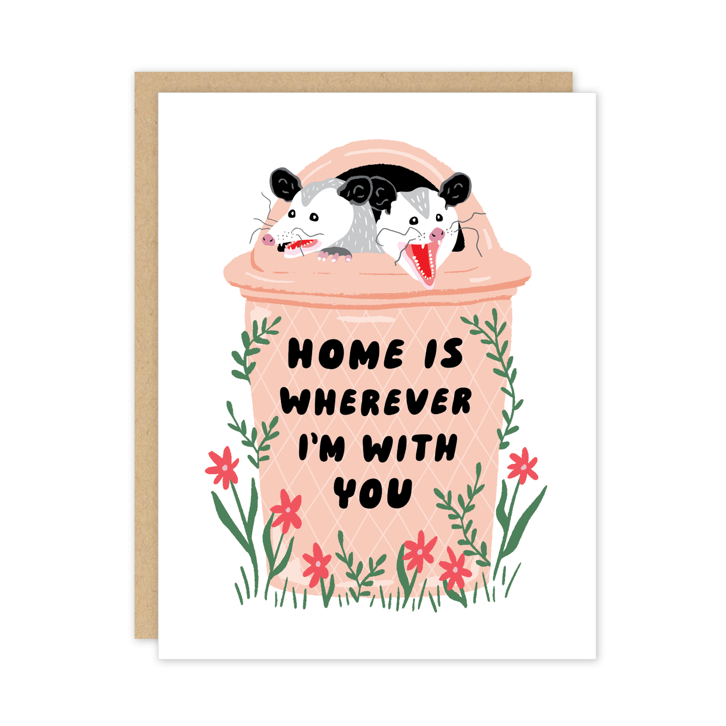 Possum Home Card