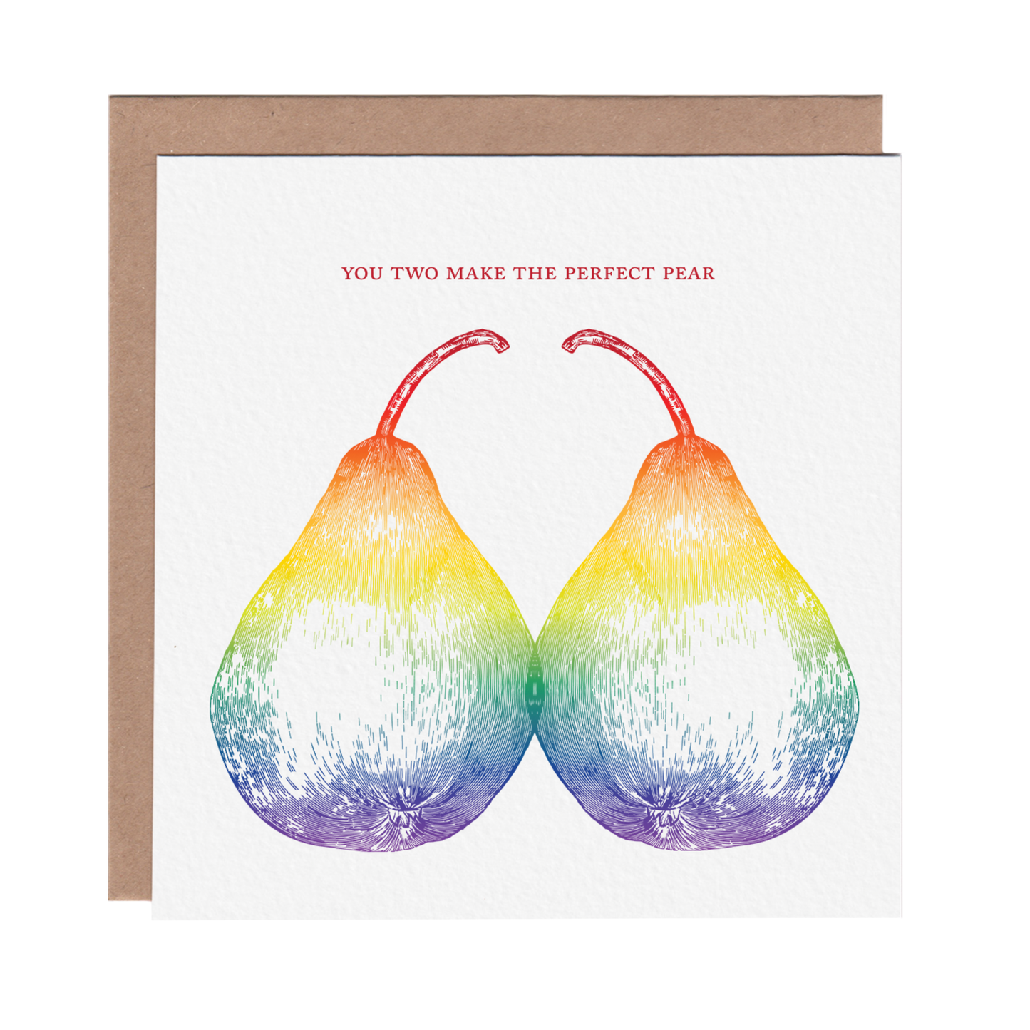 You Two Make the Perfect Pear Card