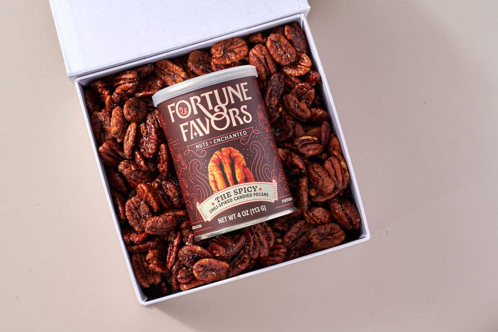 4oz Fortune Favors The Spicy Candied Pecans - The Regal Find
