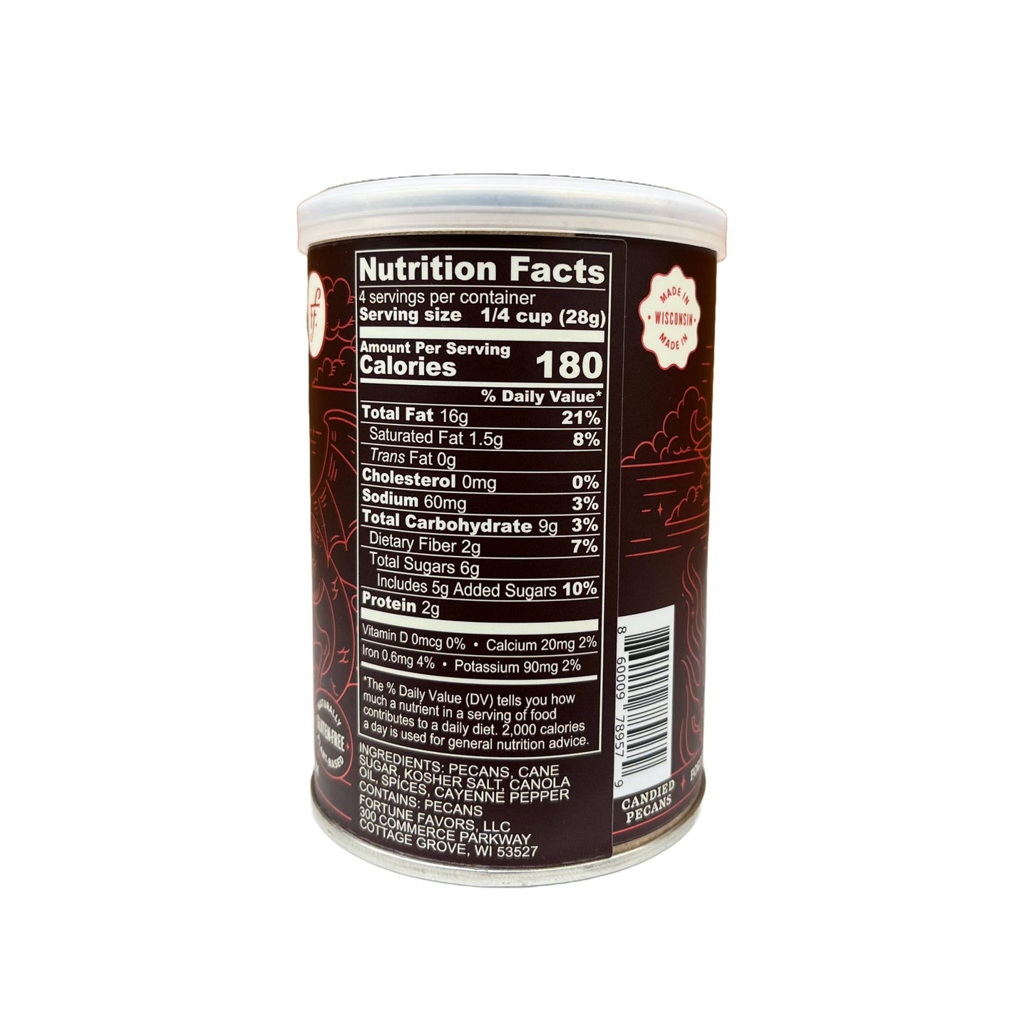 4oz Fortune Favors The Spicy Candied Pecans - The Regal Find