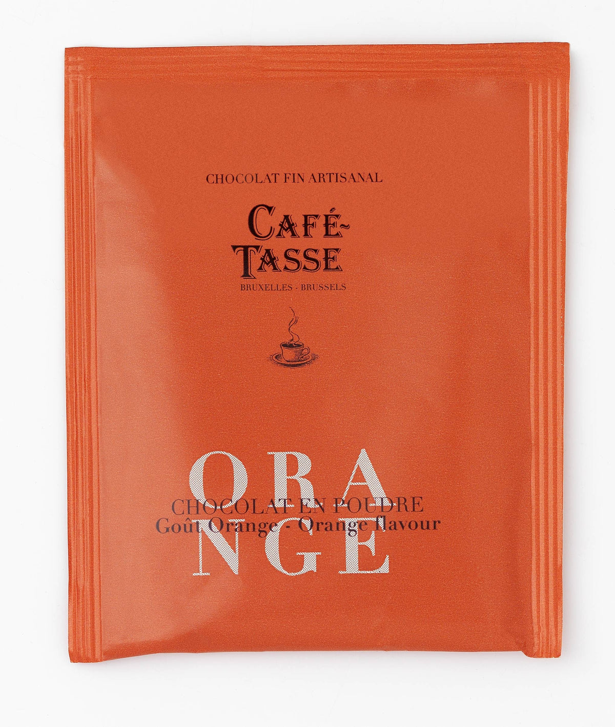 Orange-flavored chocolate powder