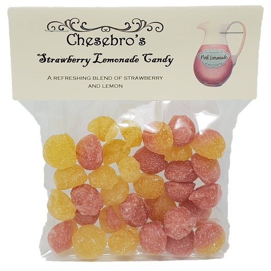Strawberry Lemonade Hard Candy Drops, 4.5 oz.