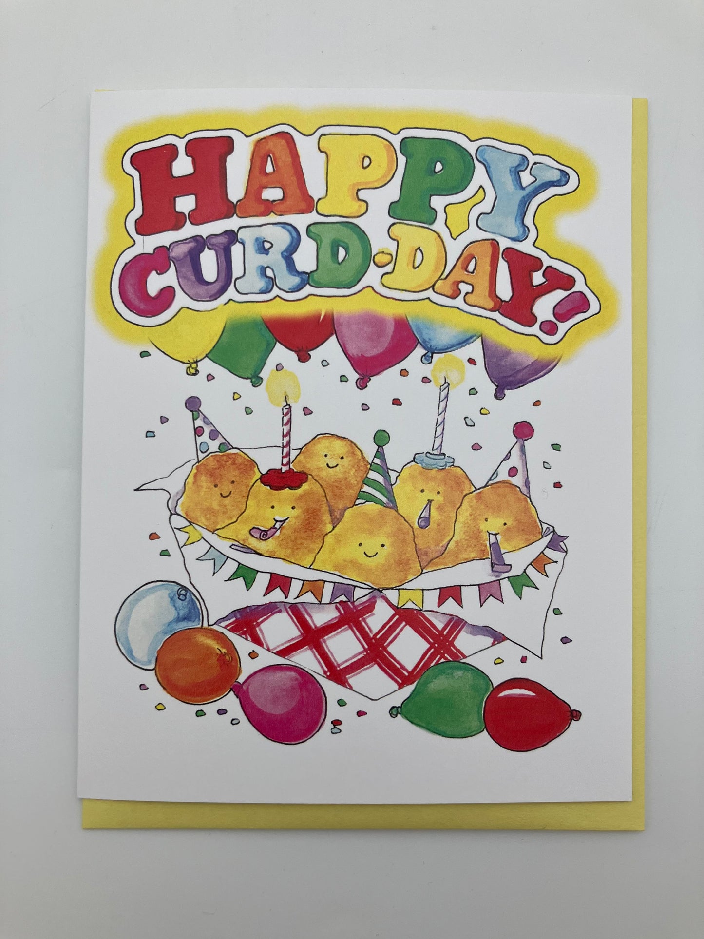 Happy Curd Day Card