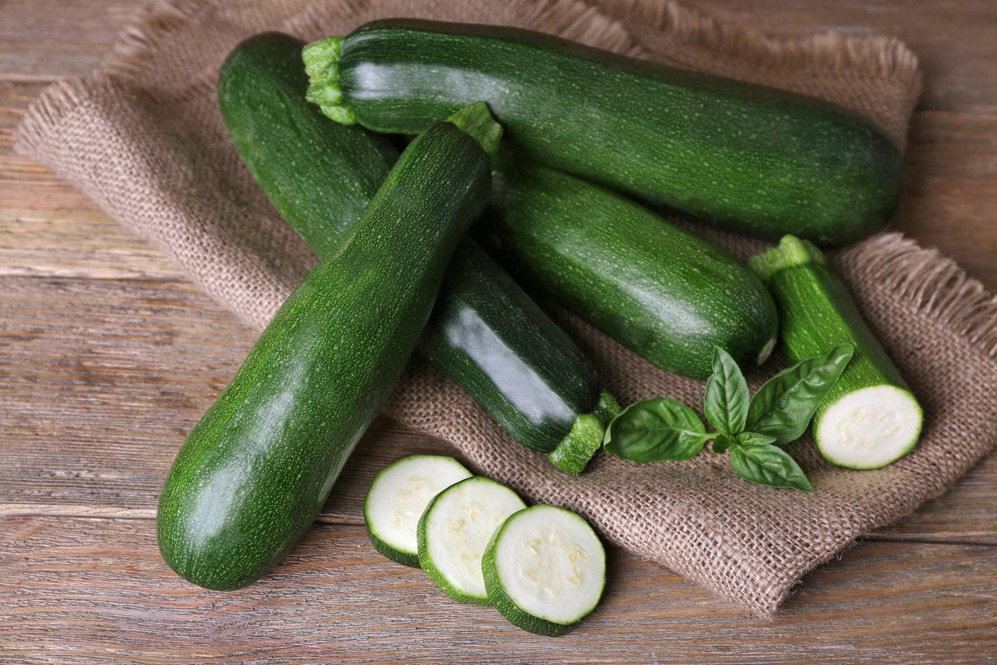 Squash, Zucchini Heirloom Garden Seed Packets: Squash, Zucchini Black Beauty Seed Packets