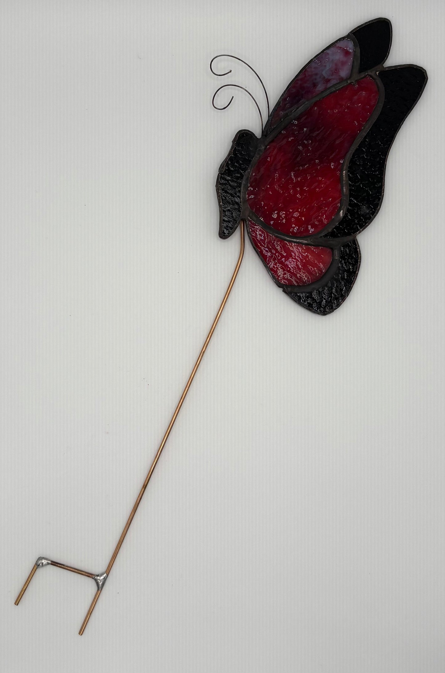 Half Stained Glass Butterfly by Debi