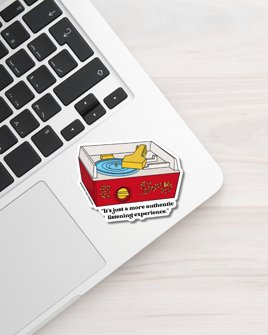 Fisher Price Record Player Sticker