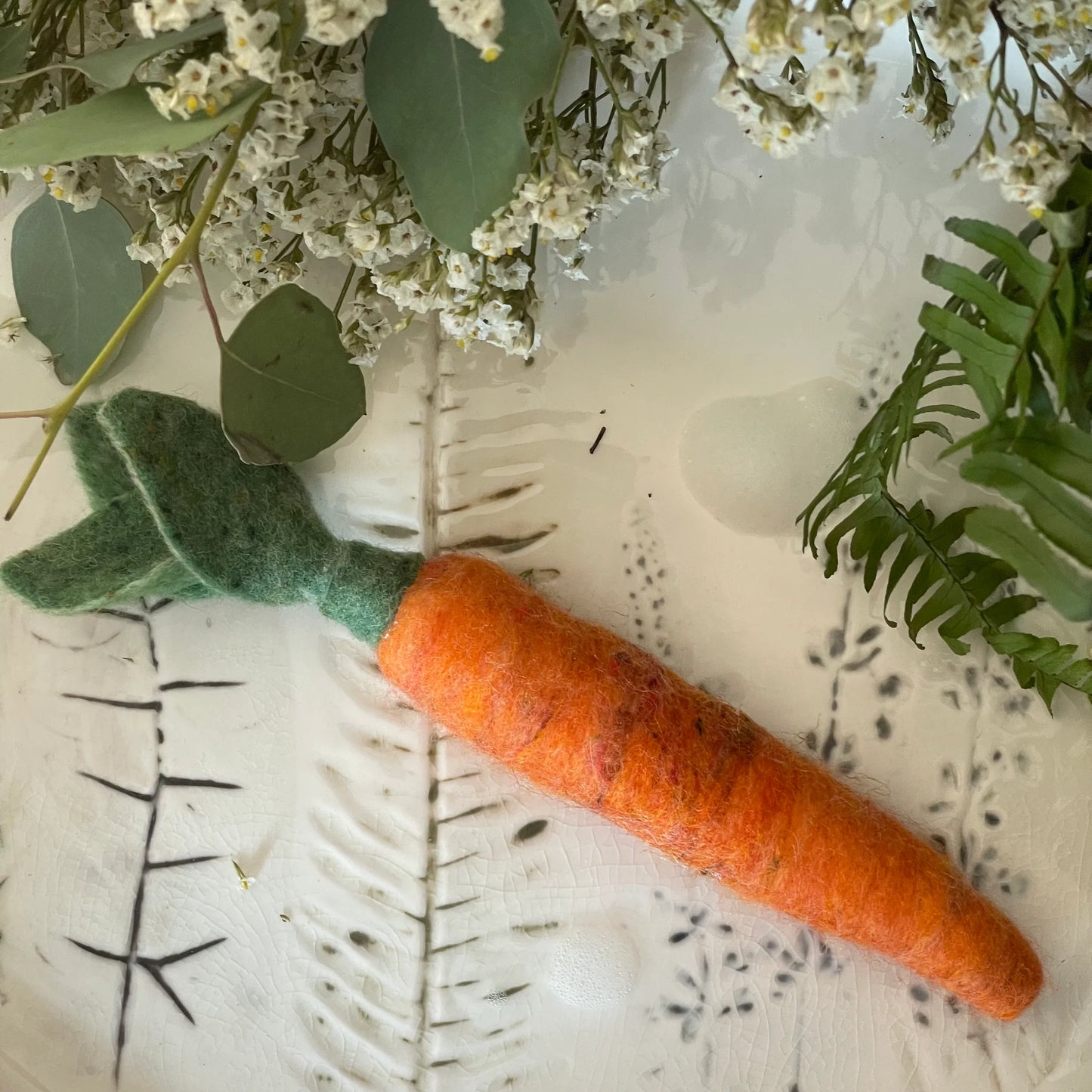 Felted Soap - Carrot