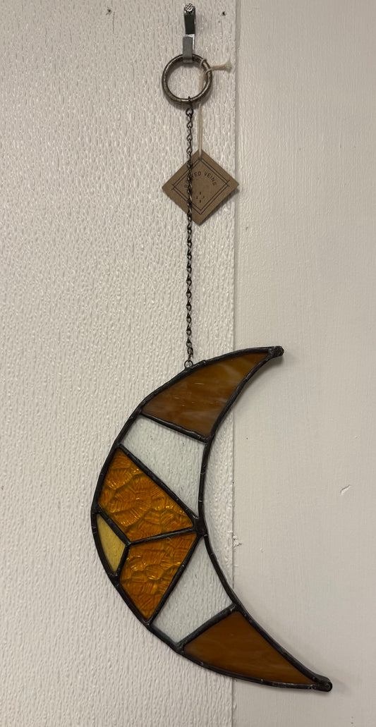 Rooted Veins Crescent Moon