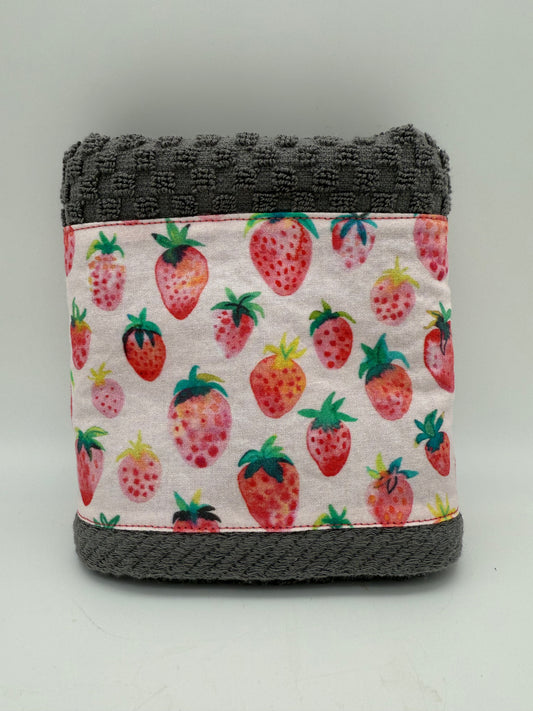 Strawberries Kitchen Towel
