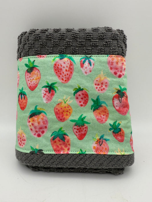 Strawberries Kitchen Towel