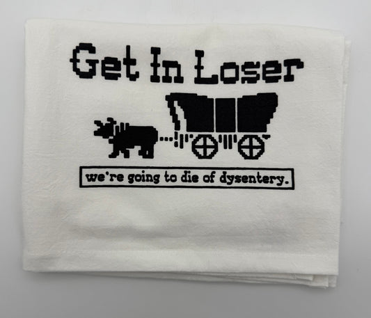 Oregon Trail Dish Towel