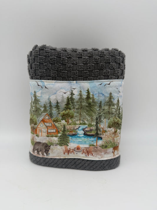 Scenic Up North Kitchen Towel