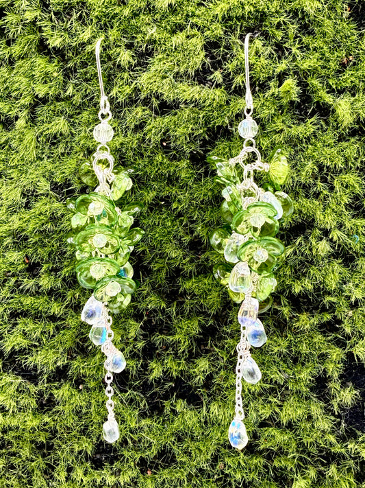 Flower Dangle Earrings