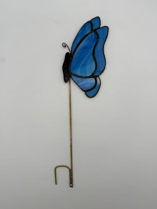 Half Stained Glass Butterfly by Debi
