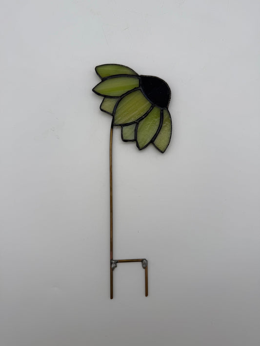 Small Stained Glass Coneflower by Debi