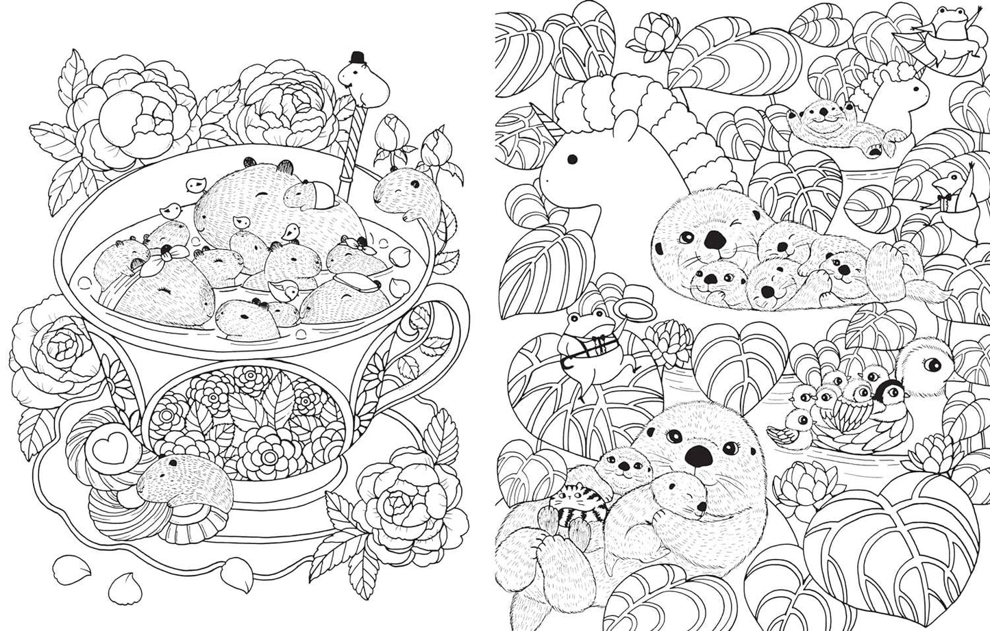 A Million Baby Animals Coloring Book by Lulu Mayo - The Regal Find