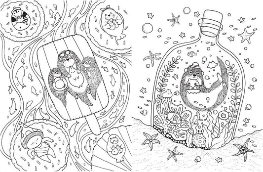 A Million Sea Creatures Coloring Book - The Regal Find