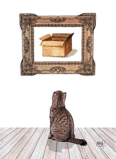 Thinking Outside the Box #150 - vertical: Single Card