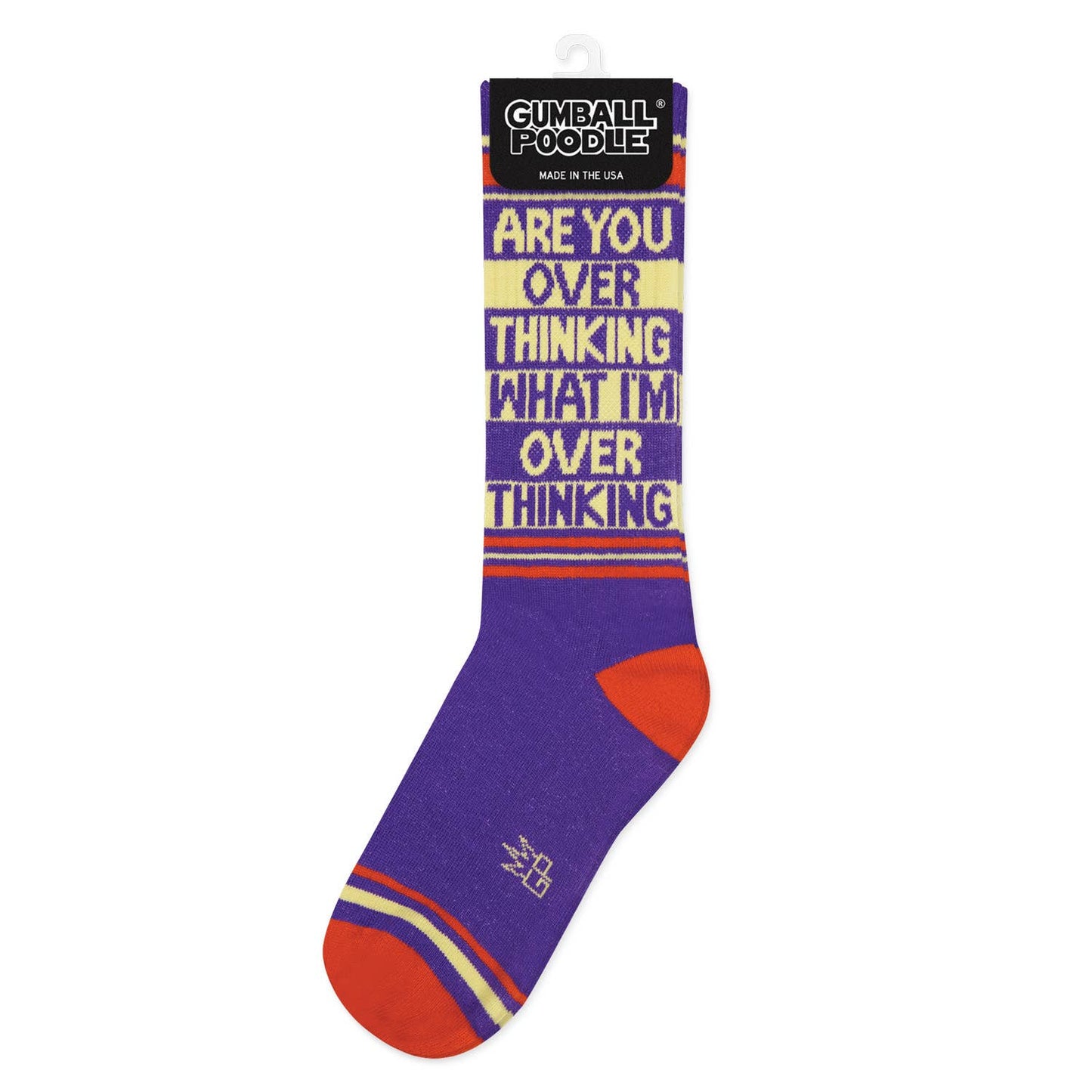 Are You Over Thinking What I'm Over Thinking? Gym Crew Socks - The Regal Find