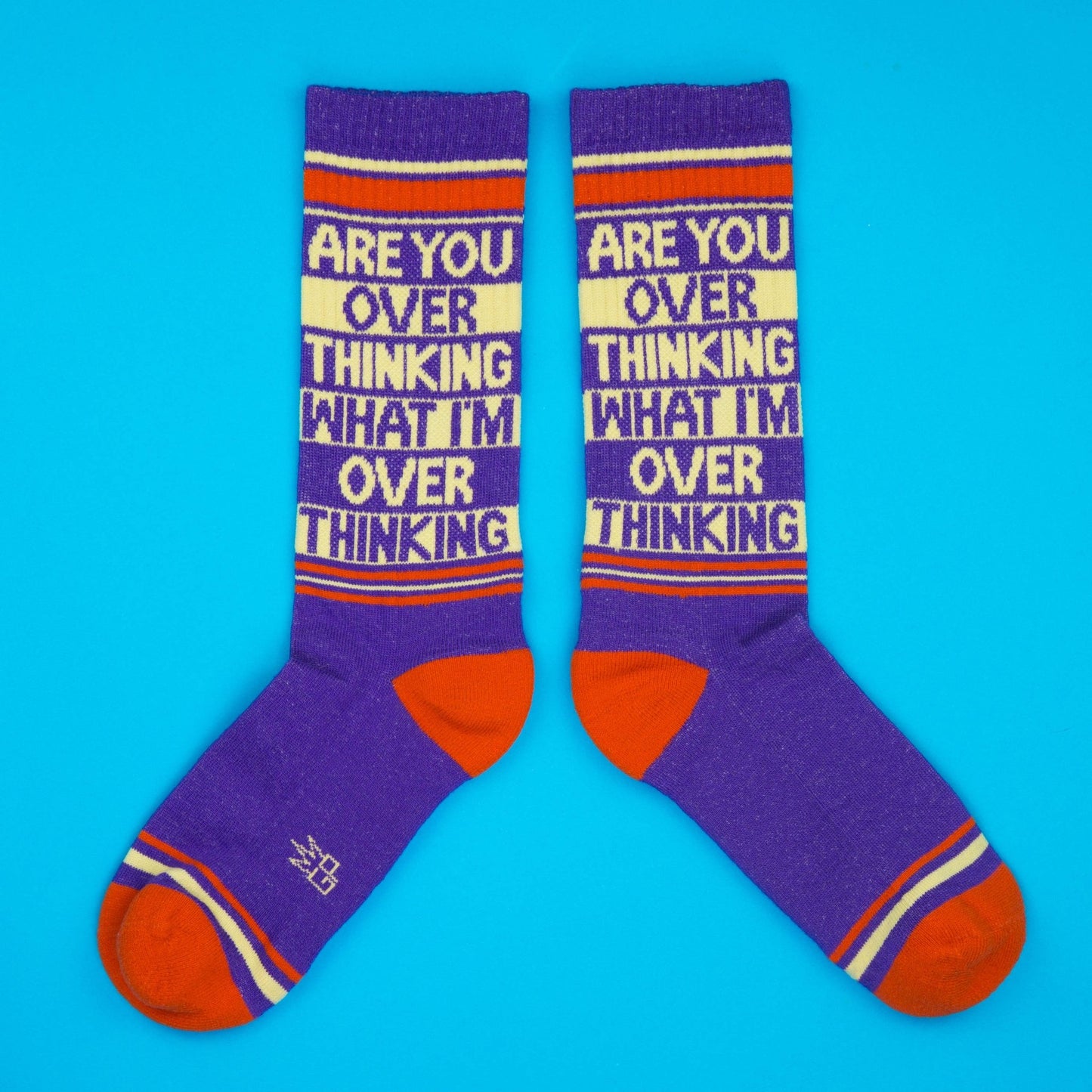 Are You Over Thinking What I'm Over Thinking? Gym Crew Socks - The Regal Find