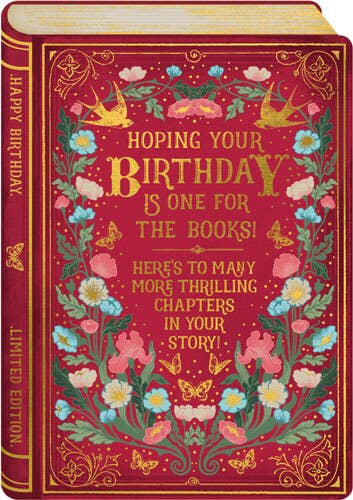 Mini Chapters Birthday Greeting Card