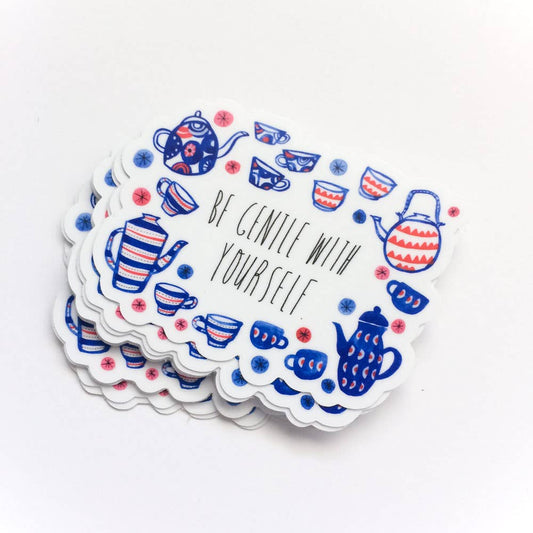 Be Gentle with Yourself Sticker - The Regal Find