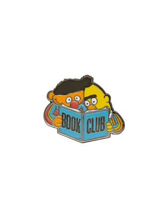 Bert And Ernie Book Club Pin - The Regal Find