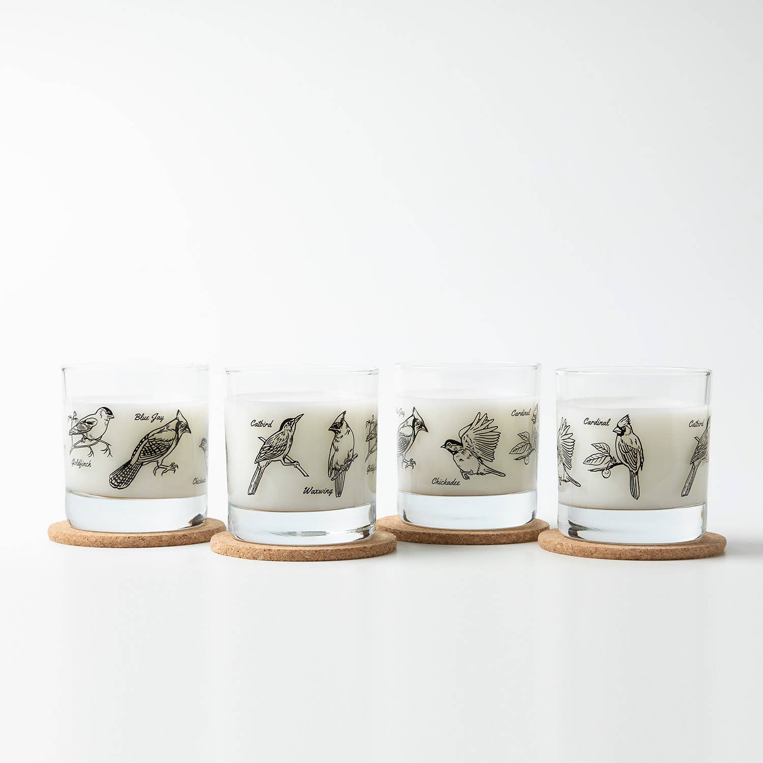 Birds Rocks Glass | Whiskey Glasses: 1 Glass - The Regal Find