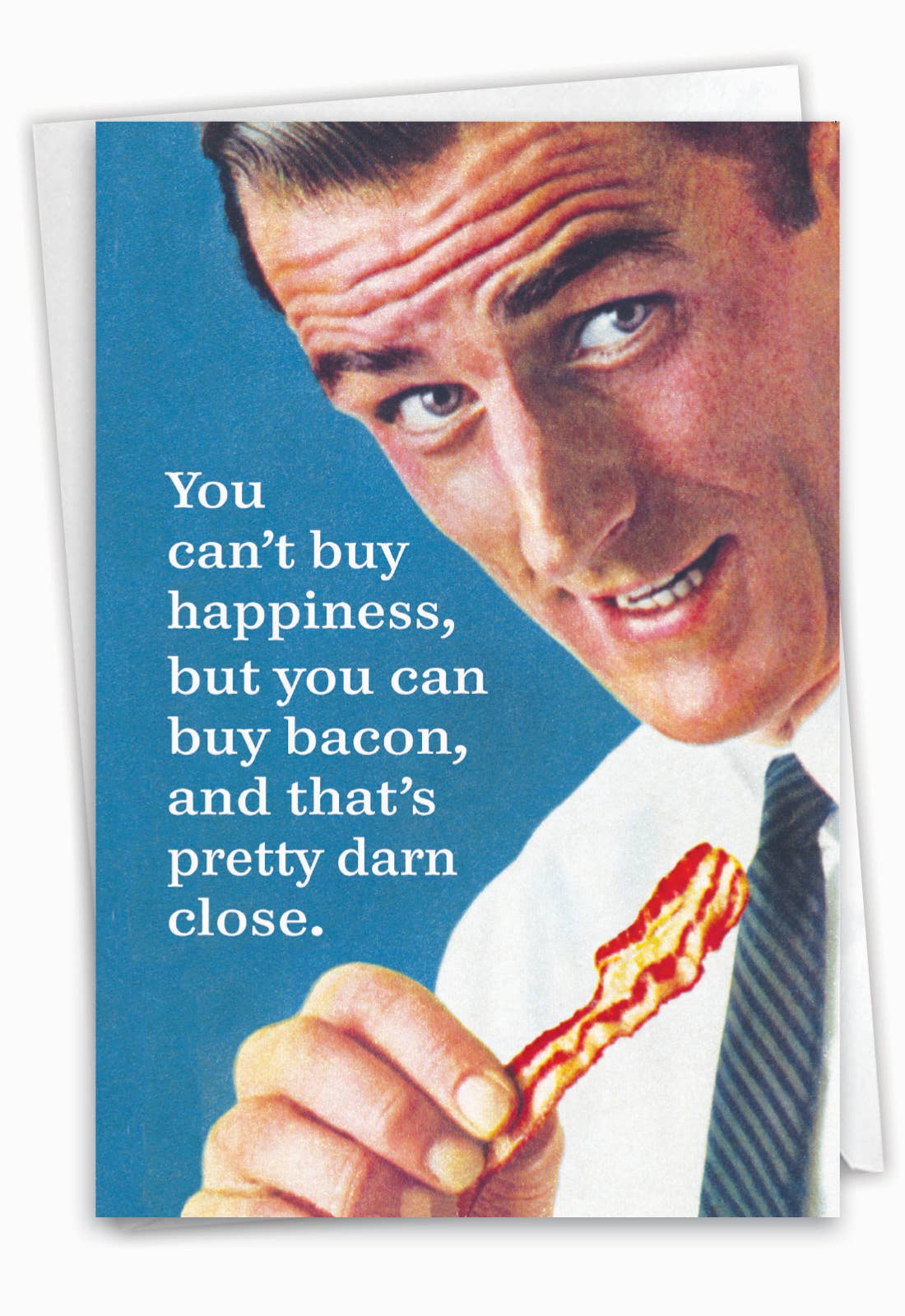 Birthday Card - Buy Bacon - The Regal Find