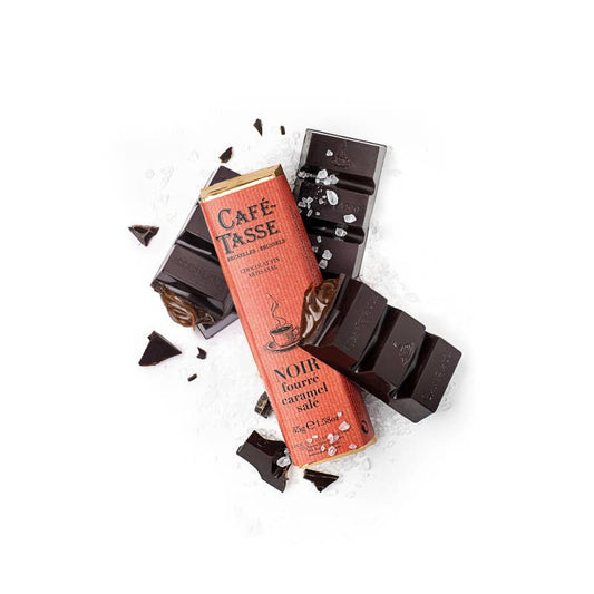 Black Salted Caramel Dark Chocolate Bar - The Regal Find