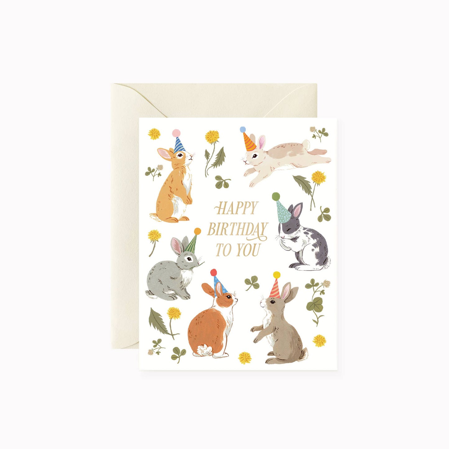 BUNNIES BIRTHDAY PARTY | greeting card - The Regal Find