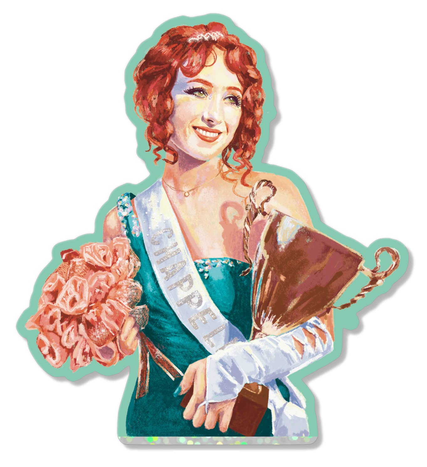 Chappell Roan Sticker (Glitter) - The Regal Find