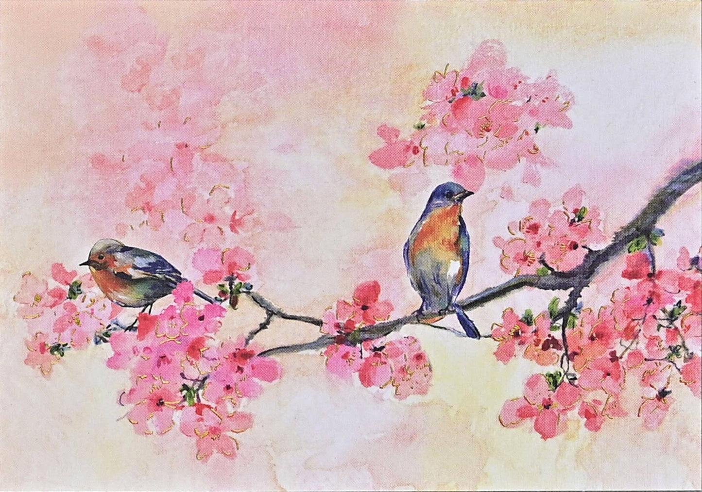 Cherry Blossoms in Spring Note Cards - The Regal Find