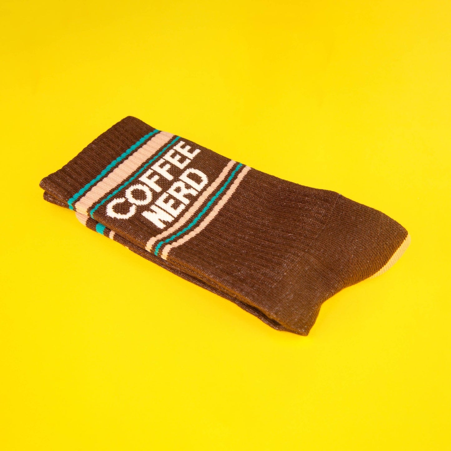 Coffee Nerd Gym Crew Socks - The Regal Find