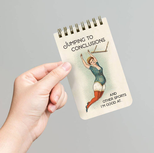 Jumping to Conclusions Spiral Memo Notepad