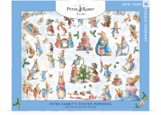 Peter Rabbit's Winter Memories - 500 Piece Jigsaw Puzzle