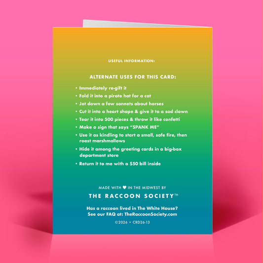 All About You Birthday Card