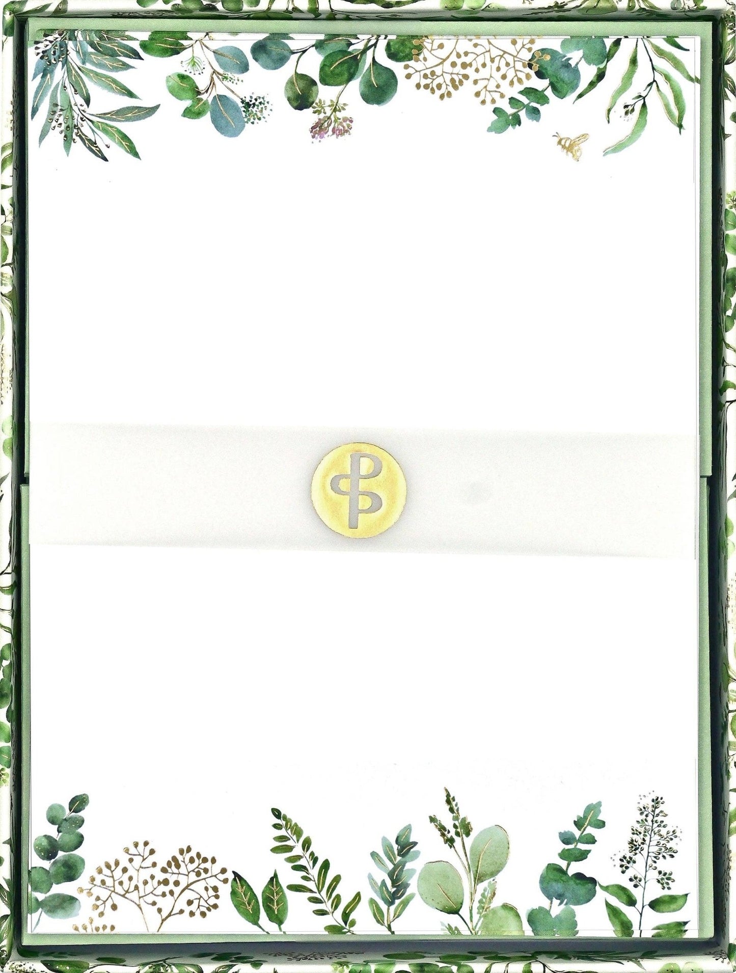 Eucalyptus Boxed Stationery - The Regal Find