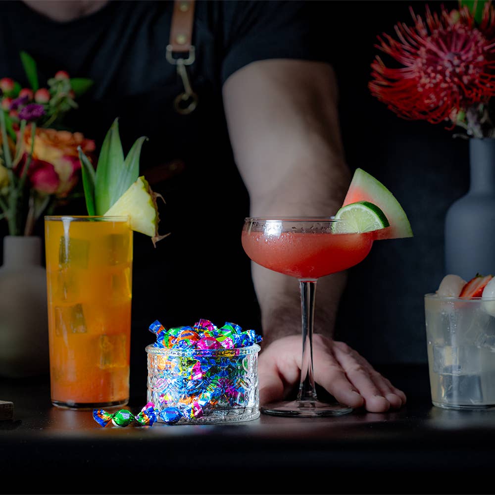 GLITTERATI Tropical Asst, 2.3 oz. - Mini Hard Candies - The Regal Find