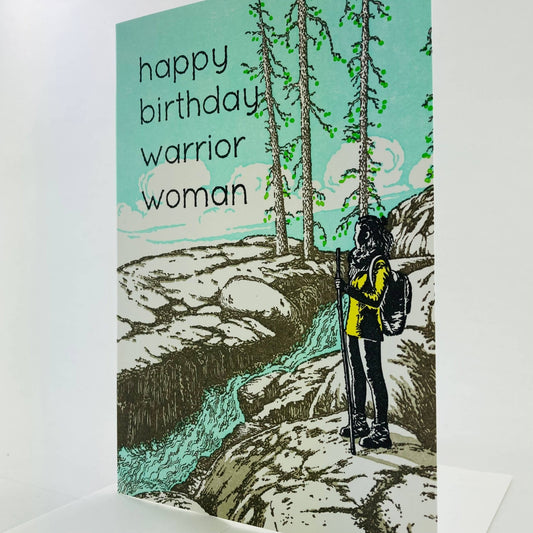 Happy Birthday warrior woman - The Regal Find