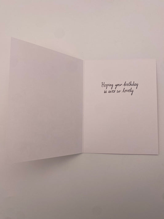Hedgehog Delight Birthday Card: Card with Envelope and Cello Jacket - The Regal Find