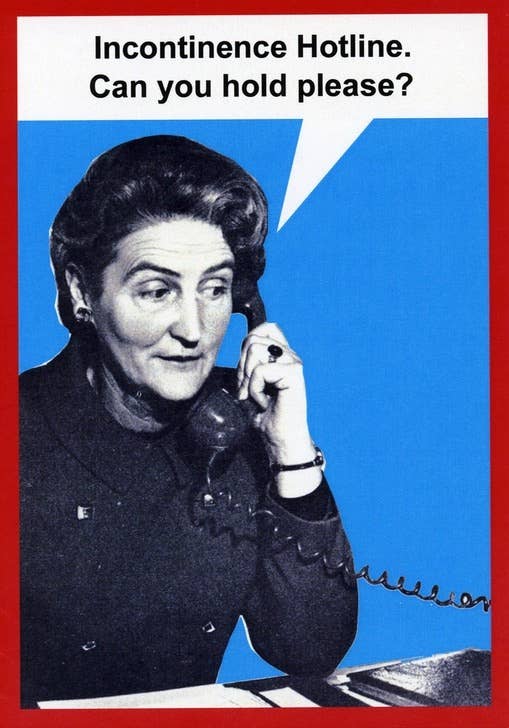 Hotline - Funny Greeting Card - The Regal Find