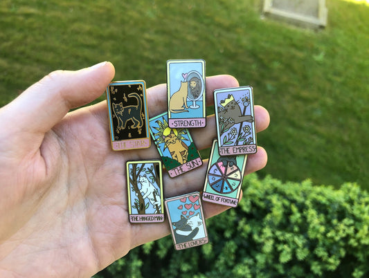 Judgement Tarot Card - Enamel Pin - The Regal Find