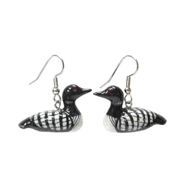 Loon Earrings - The Regal Find