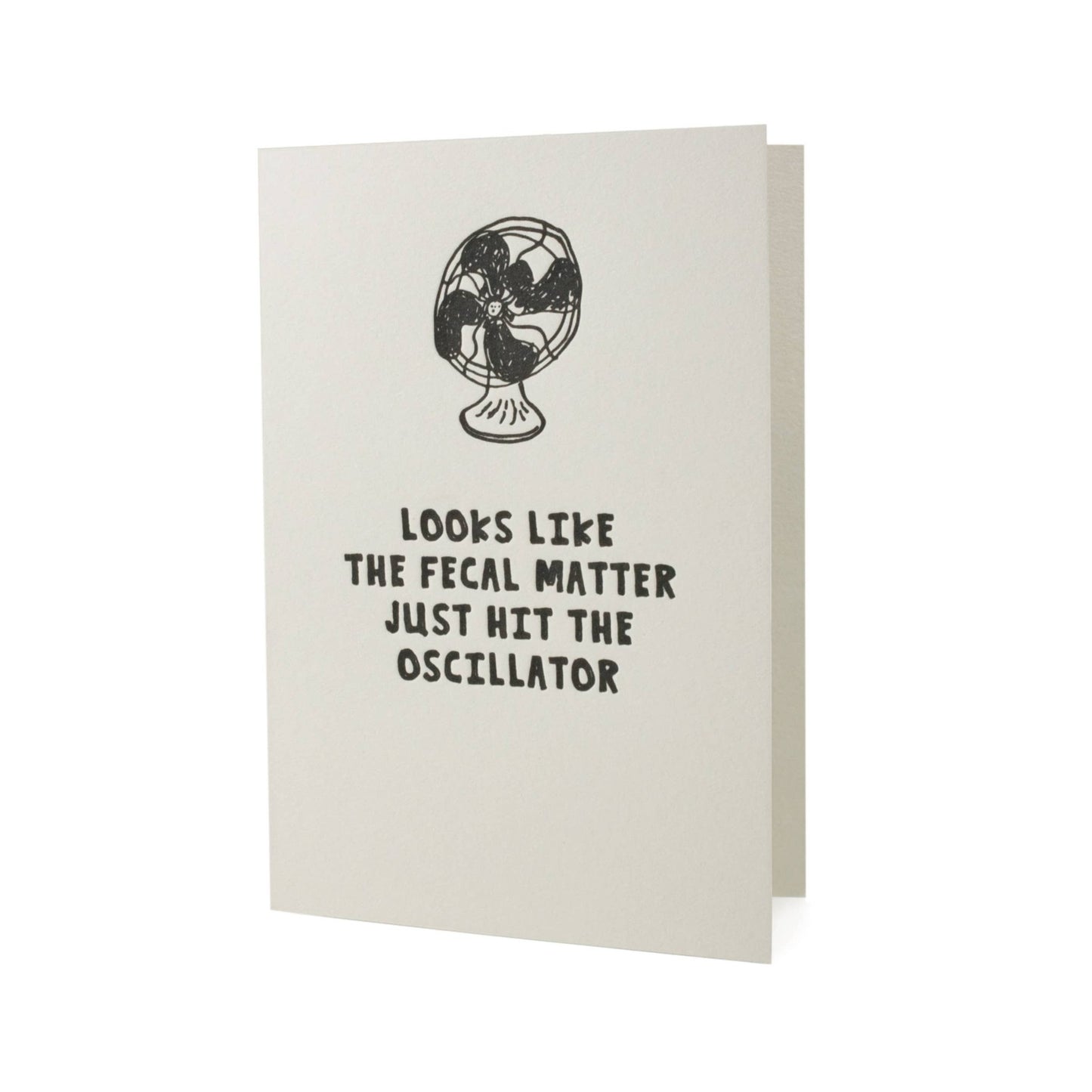Oscillator Letterpress Card - The Regal Find